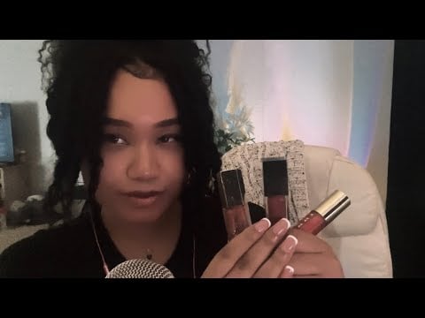 lofi lipgloss asmr + mouth sounds ♡