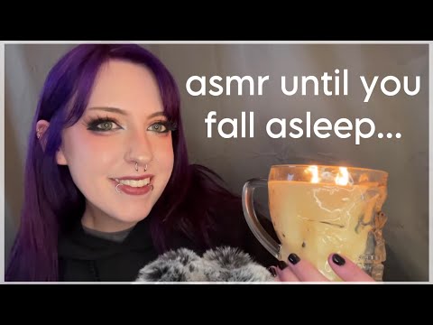 Random ASMR Until You Fall Asleep ~ up close whispers, fast, chaotic