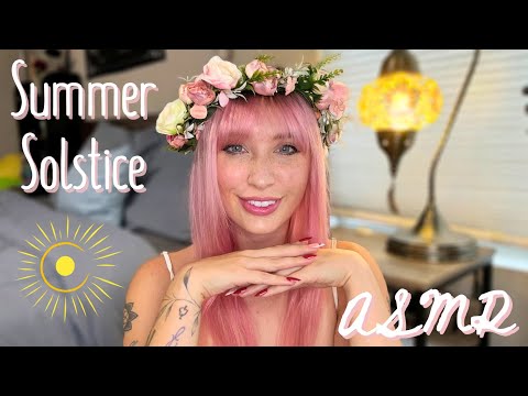 ASMR Summer Solstice | Book Sounds