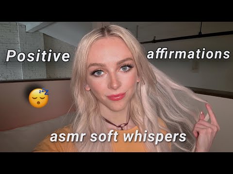 ASMR 😴 Transform Your Life with These Positive Affirmations! ✨