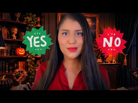 ASMR | Asking You “Yes or No” HALLOWEEN Questions