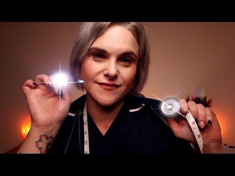 ASMR: A Relaxing Midwife General Check Up