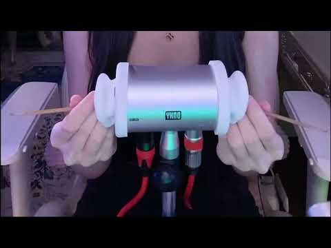 Deep Ear Cleaning & Relaxing ASMR: Goose Feather, Cotton Swabs & Whisper Taps / 3Hr (No Talking)