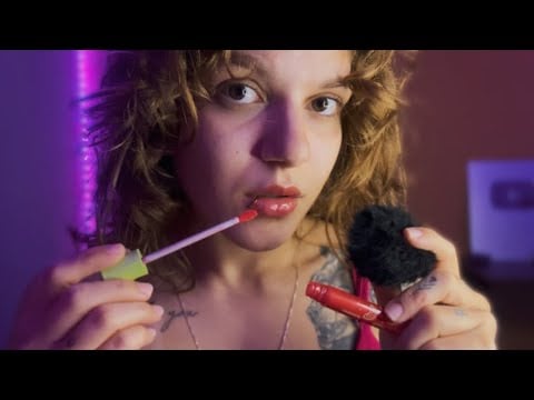 ASMR BEIJINHOS, MOUTH SONS E TOQUES NA TELA PARA DORMIR RÁPIDO