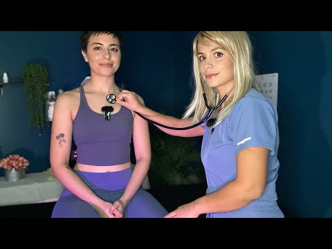 ASMR Best Full Body Examination | "Intentional" ASMR | Sharp or Dull, Sensory, Cranial Nerve Exam