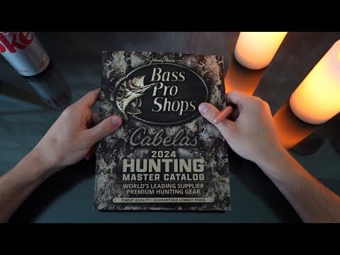 ASMR Glossy Magazine Flip Through (Page Turning & Whispering)