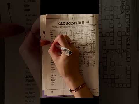 A relaxing game of Kriss Kross #asmr #whispers #puzzle #satisfying #asmrvideo #asmrsounds