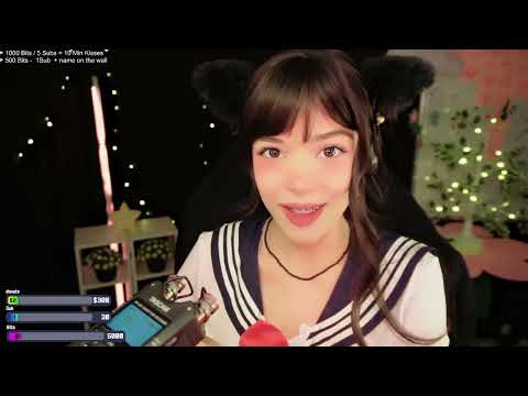 ASMR  live aqui