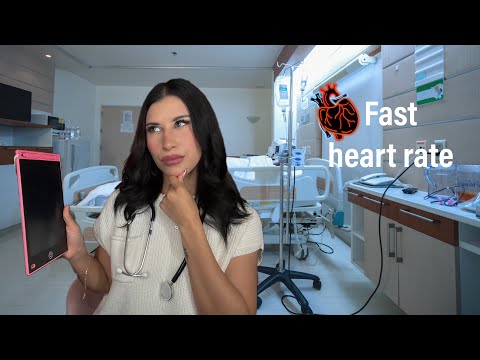 Sweet Heart Doctor Helps Your Anxiety (Real Heartbeat) ASMR