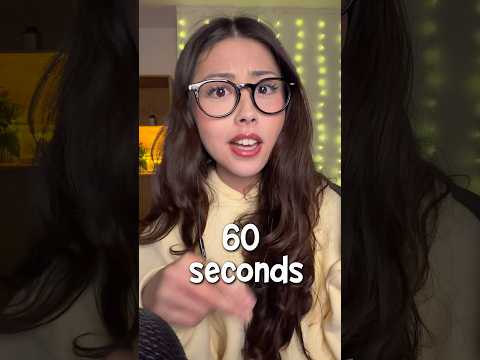 can I give you tingles in 60 seconds? ⚡️ #asmr