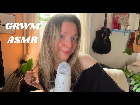 ASMR doing my makeup on me and you