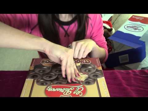 Asmr abriendo caja de chocoroscos/unboxing