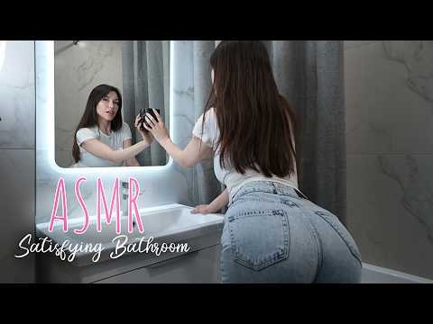 🔥 ASMR Ванная Комната 💦 Липкие 😛 Влажные звуки🫦 Нежный Шепот ASMR cleaning bathroom 💦 Soft Whisper