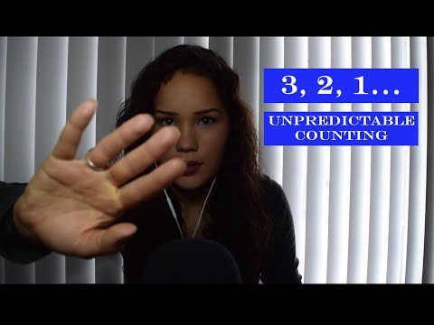 ASMR | Inaudible, Unpredictable Counting | Fast and Slow