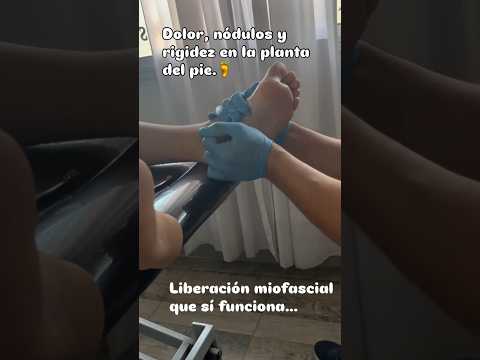 Foot Pain Gone Instantly 👣 Myofascial Release That Removes Plantar Knots 😲 #chiropractic #shorts