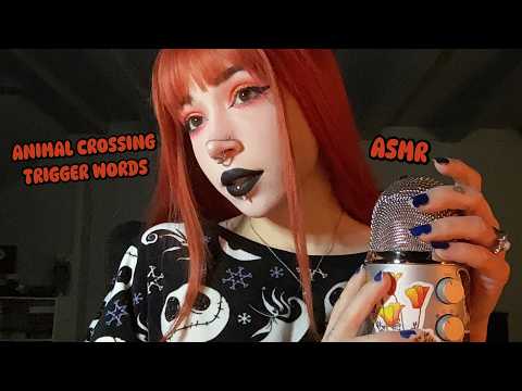 ASMR Animal Crossing Related Trigger Words | Whispering
