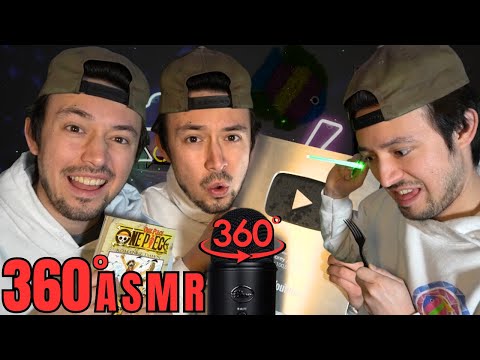 360° ASMR | ASMR all around the Mic 🔄🎙️ | Random Fast ASMR