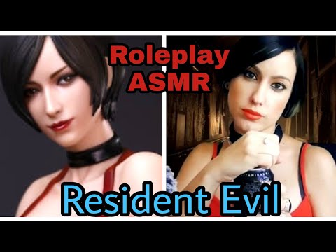 ASMR Roleplay RESIDENT EVIL ADA se declara a LEON - Susurros y tapping