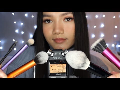 ASMR Brushing (No Talking) | tascam dr05 | ASMRhing