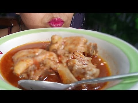 ASMR Comiendo patitas de cerdo 🐷 