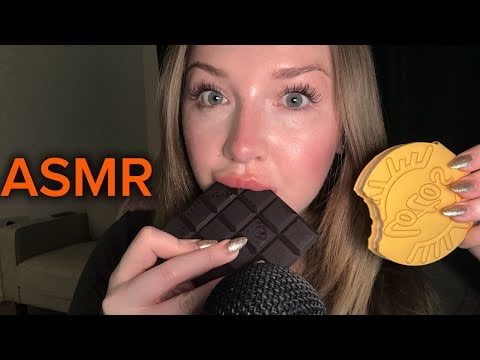 Eating fake food ASMR | tingle master mouth sounds 