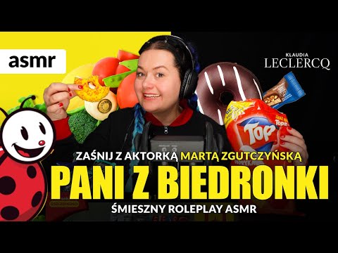 PANI Z BIEDRONKI ROLEPLAY! ZAŚNIJ Z MARTĄ ZGUTCZYŃSKĄ! ASMR