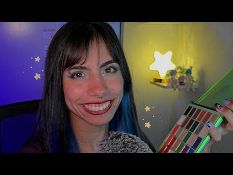 Asmr - fazendo sua maquiagem com sons de boca