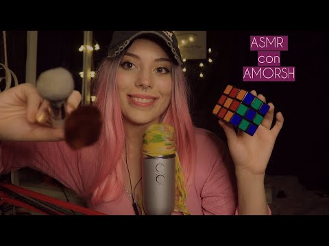 ASMR súper improvisado pero con amor❤ Relájate conmigo ❤