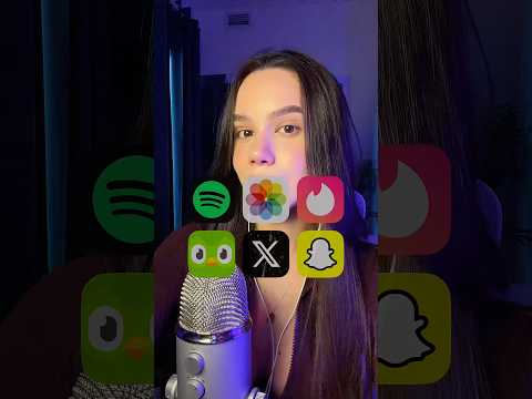 What is your top 6 apps combo? ☺️ lmk ❤️ #asmr #asmrvideo #asmrsound #sleep #tingles