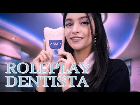 [ASMR] DENTISTA: Durma com Limpeza Dental Relaxante ✿ Luz na Tela, Sons Realistas/Camadas, Roleplay