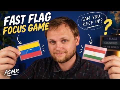 ASMR | Fast Flag Focus Game: Can You Keep Up? 🚩