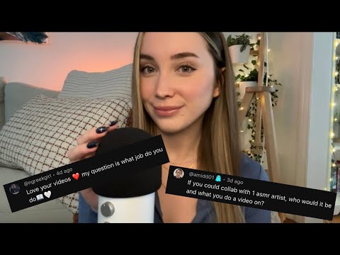 You Asked, I Answered 💖 (ASMR Q&A)