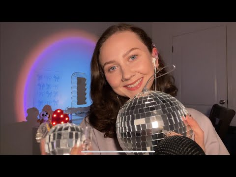 16 minute ASMR dedicated to my disco ball 🪩🍸🖤🎧