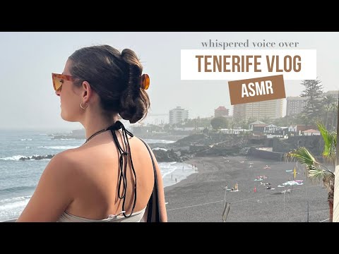 ASMR tenerife VLOG | daily outfits, exploring volcanos 🌋 | whispered voice over