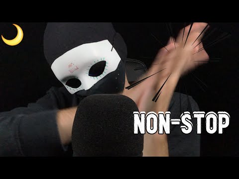 ASMR NON-STOP HAND SOUNDS