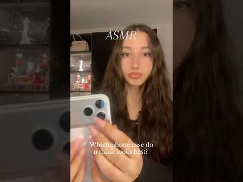 Asmr new phone | phone cases for sleep #asmr #tapping #relax #sleep #tingles #iphone  #apple