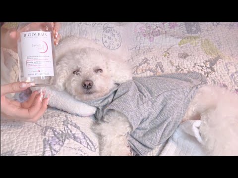 ASMR Soothing Skincare | Inaudible Whisper, Tapping & Brushing sounds