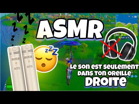 ASMR Français • MAIS LE SON EST UNIQUEMENT DANS TON OREILLE DROITE ! 😴