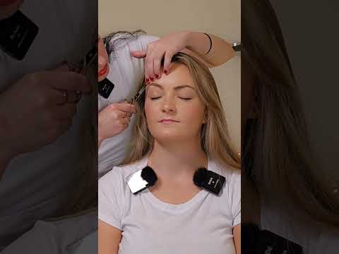 ASMR Hair and Scalp Inspection to Make her Tingle #asmr #asmrvideo #asmrdoctor #asmrexam