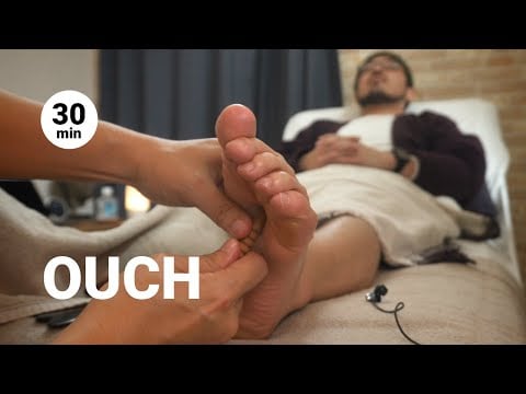 OUCH 足つぼ | 仕事と子育てに頑張る二児のパパ | 腰痛 | 30代男性 | 左足