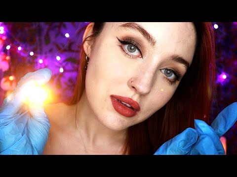 ASMR UP CLOSE Face Exam & Tingly Skin Inspection