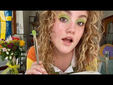 i do your makeup ASMR personal attention (Embrace Your Crazy & Be Grateful 💐🫶🏻🍃)