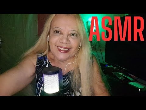 ASMR  Com barulhinhos  na bolsa. 🥱💤