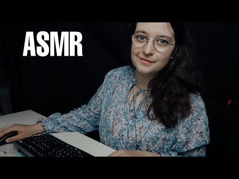 ASMR - FRAGEBOGEN zur medizinischen UNTERSUCHUNG ausfüllen Roleplay - german/deutsch