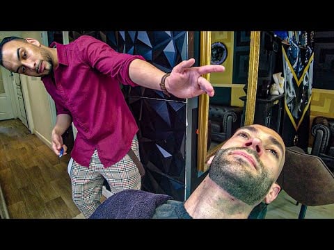 💈"I'm Not an Elegant Barber" –  Beard lining / Shave / Face Massage in Nantes 🇫🇷