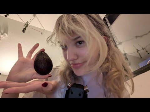 Scratching Avocado ASMR