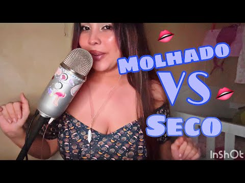Asmr Sons De Boca Seco VS Molhado