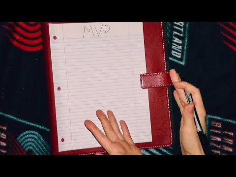 2021 NBA MVP Rankings 🏀 (ASMR) w/ Writing Sounds