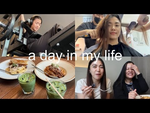 day in my life | gym, new hair, cafes with bestie (vlog malaysia)