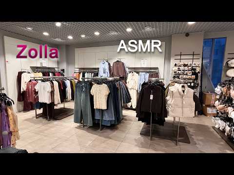 👗ASMR👖Shopping VLOG Магазин Zolla Новинки модной одежды Обзор из магазина С ПРИМЕРКОЙ! т.голос+шепот